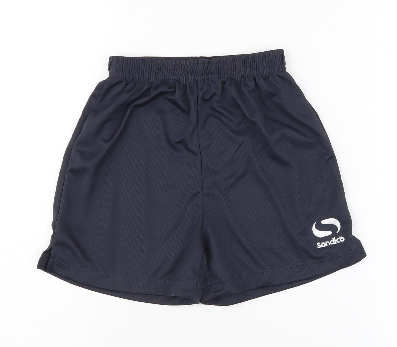 Sondico Boys Black Athletic Shorts, Size 5-6 Years