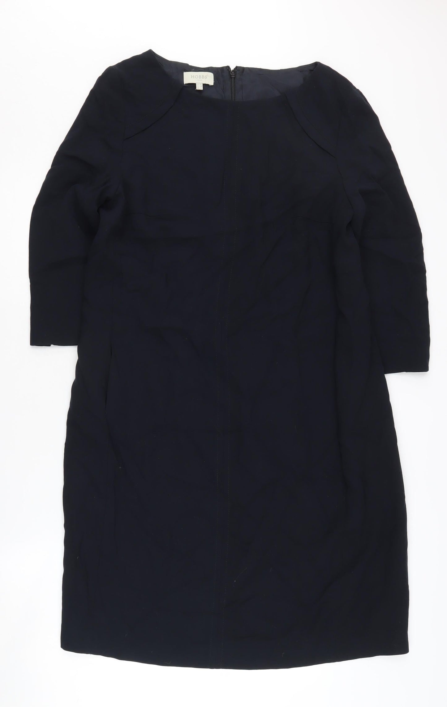 Hobbs Women's Blue Sheath Dress 18 Business Cocktail