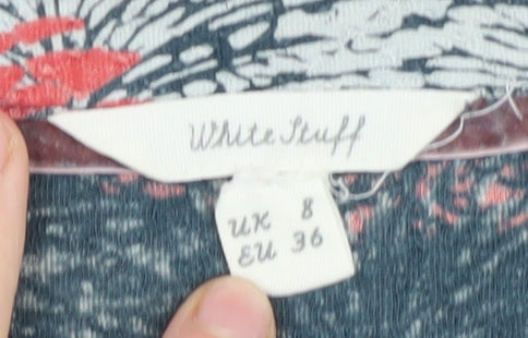 White Stuff Women's Multicoloured Floral Jersey Dress