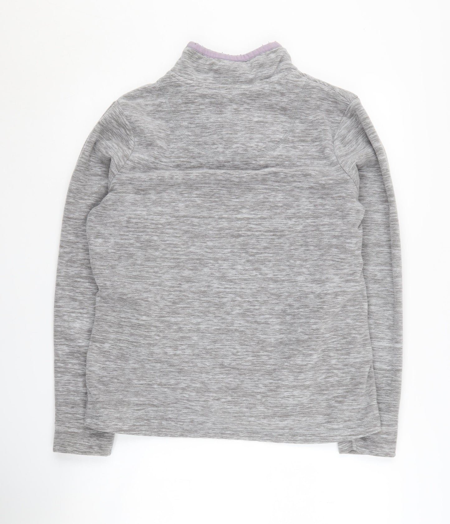 Weird Fish Women's Grey Pullover Hoodie, Size 12