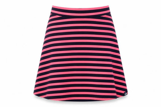 Superdry Women's Striped A-Line Skirt - Size S