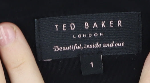 Ted Baker Grey Sheath Dress, Size S, Cocktail Party Wear