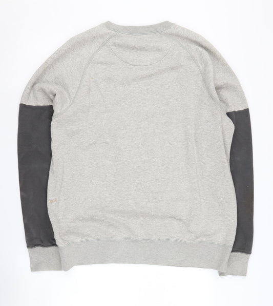 Jordan Men's Grey Pullover Sweatshirt L