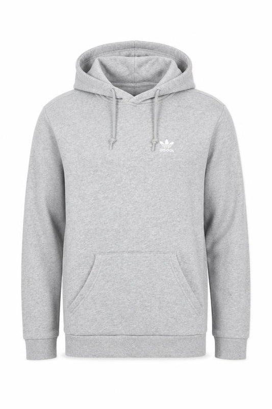 Mens UK XS Regular adidas Grey Pullover Hoodie