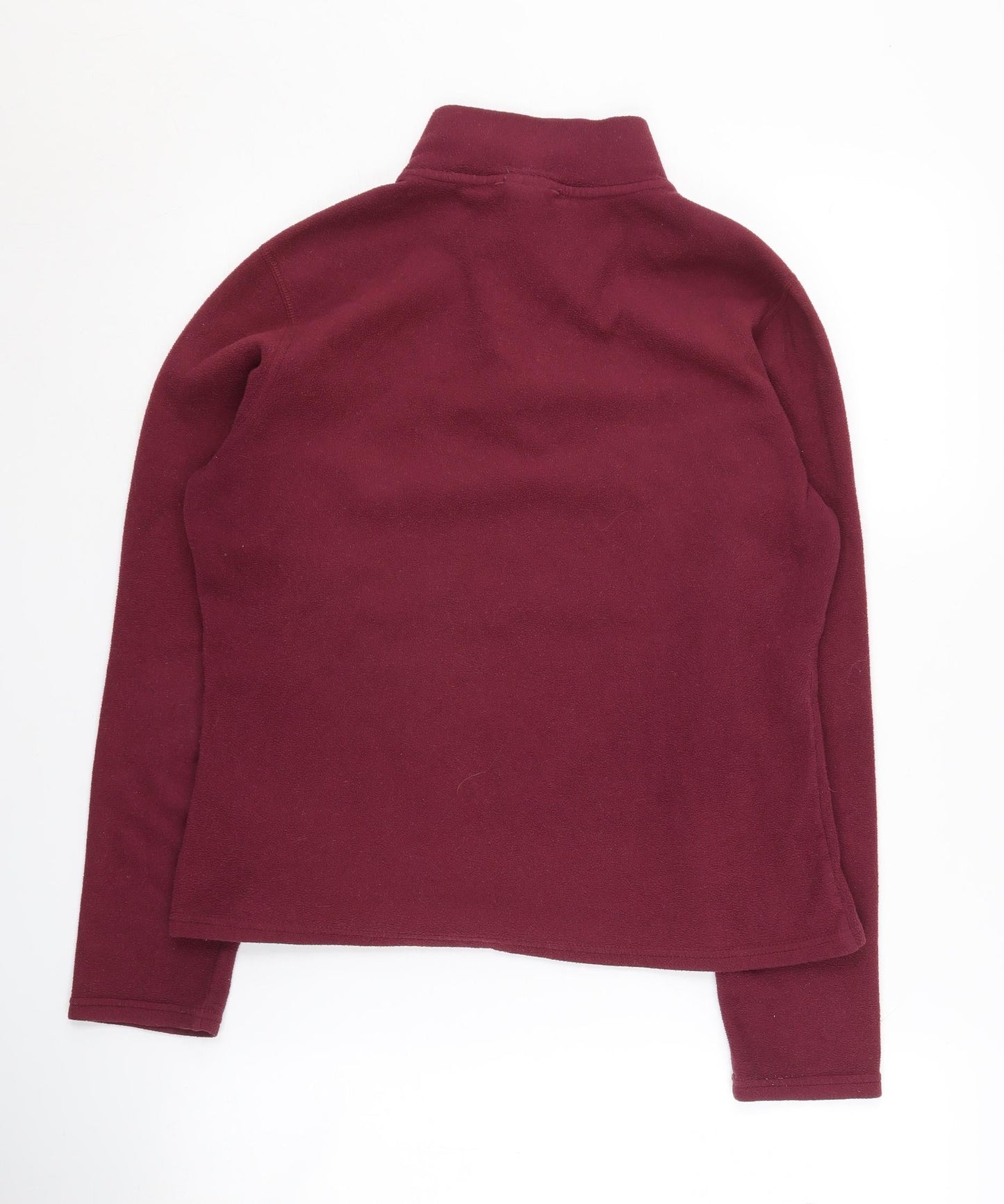 The North Face Women's Red Fleece Henley Sweatshirt Medium