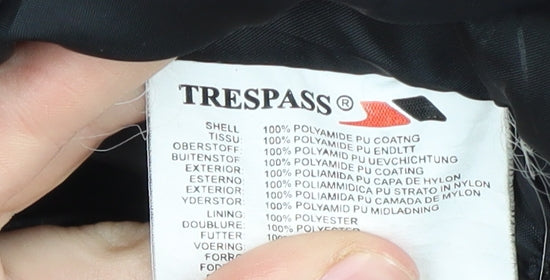 Trespass Men's Beige/Black Jacket, Medium, Polyamide Zip