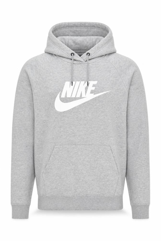 Mens UK XS Regular Nike Grey Pullover Hoodie