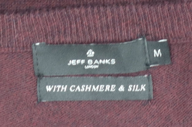 Jeff Banks Men’s Purple Pullover Jumper Size M