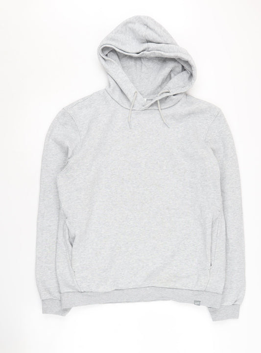 Puma Men's Medium Grey Hoodie Pullover Jumper