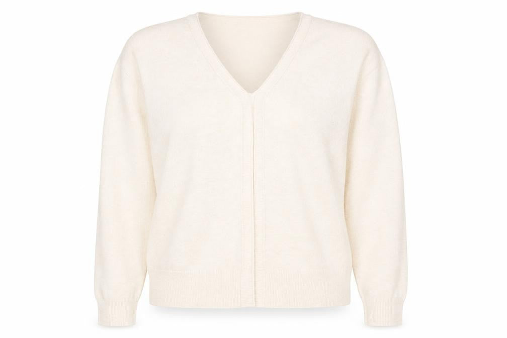 Marks and Spencer Women's Beige Cardigan M V-Neck