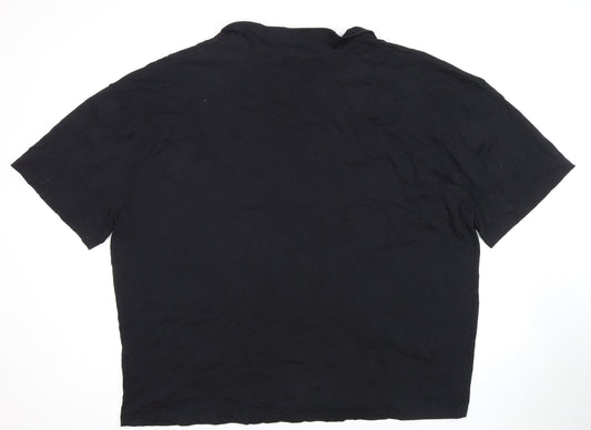 ASOS Women's Black Polo Shirt Size 28