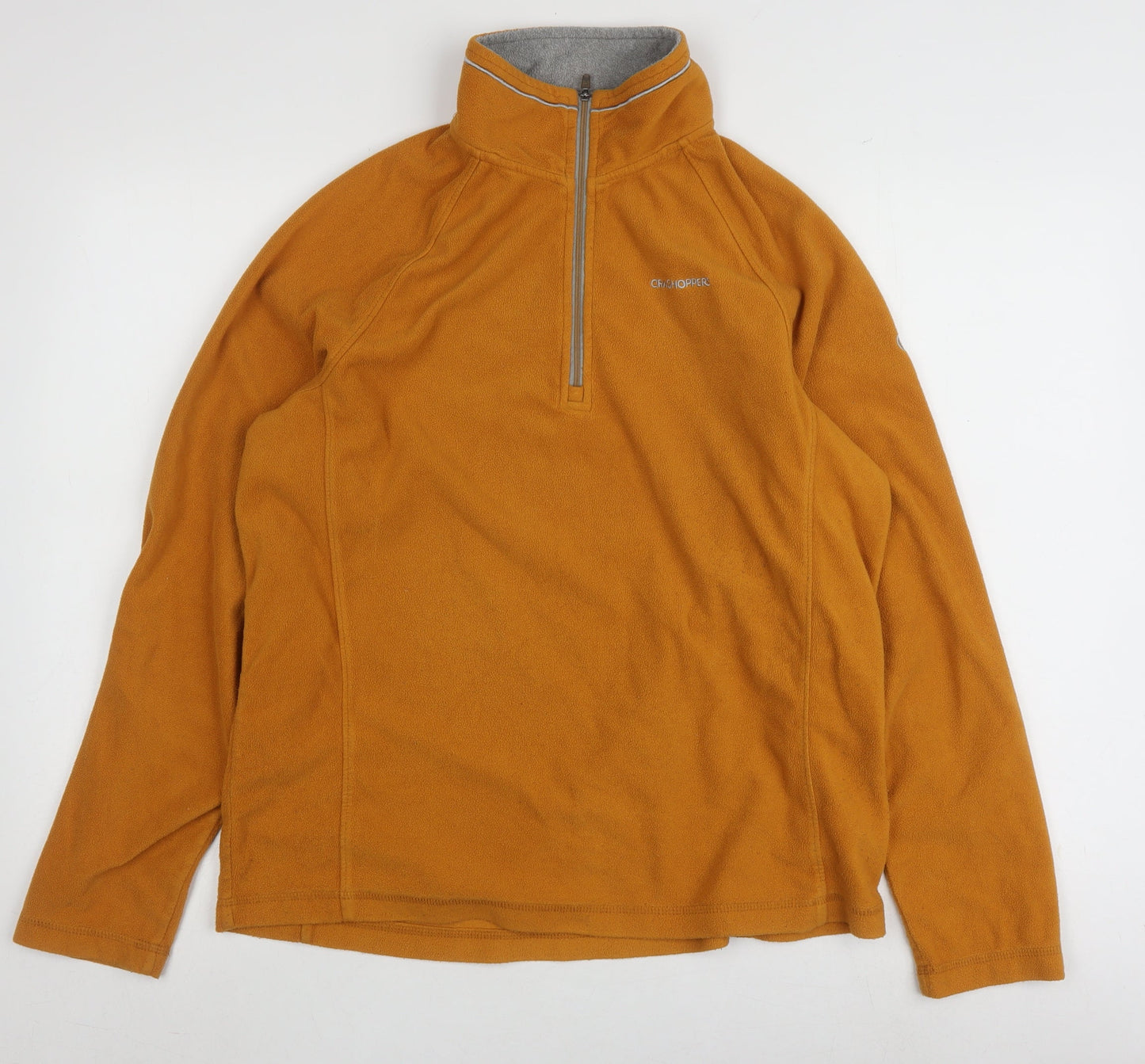 Craghoppers Men's Orange 1/2 Zip Fleece, Size M