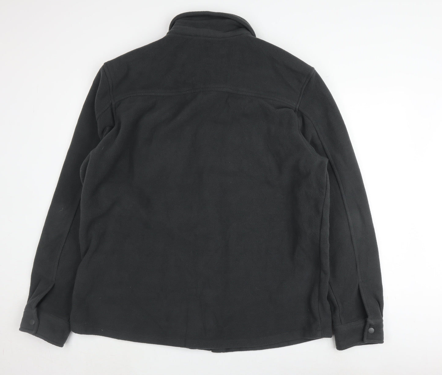 Brave Soul Men's Black XL Fleece Jacket