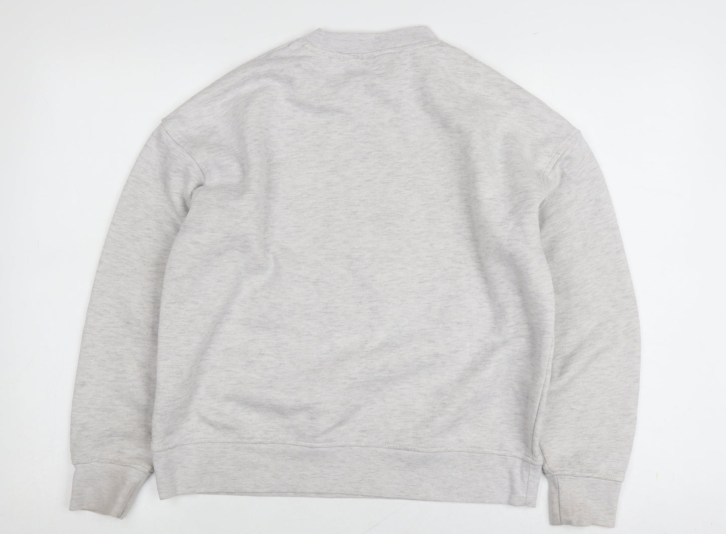 Unisex Adults UK XS Regular Looney Tunes Grey Pullover Sweatshirt