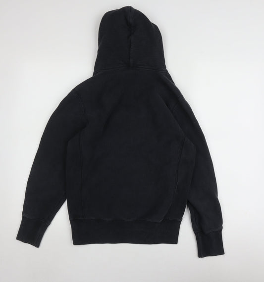 Champion Men’s Black Medium Pullover Hoodie with Logo
