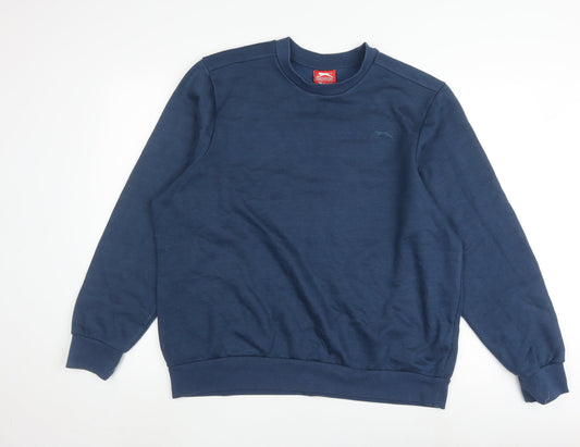 Slazenger Men's Blue Pullover Sweatshirt Size L