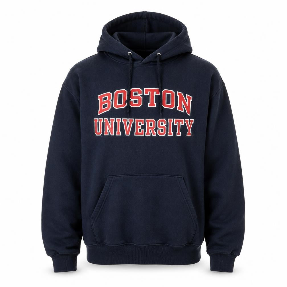 Mens UK M Regular Champion Black Pullover Hoodie