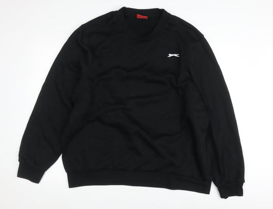 Slazenger Men's Black 2XL Pullover Sweatshirt