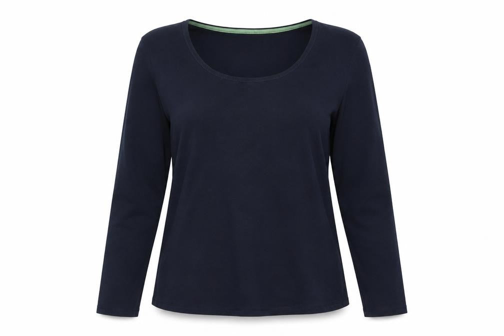 Womens UK Size 10 Boden Blue Cotton T-Shirt