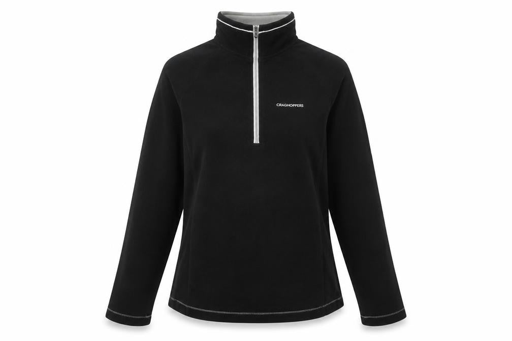 Womens UK 8 Regular Craghoppers Black Pullover Sweatshirt