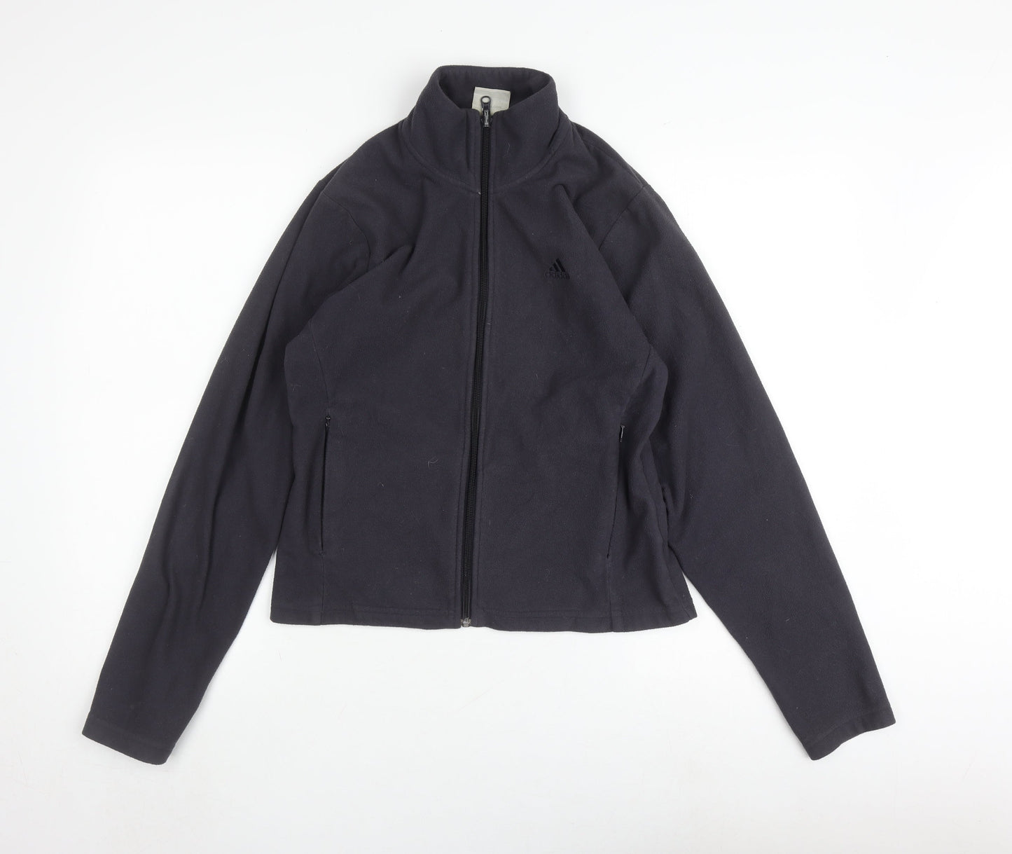 Adidas Women's Black Fleece Full Zip Sweatshirt M