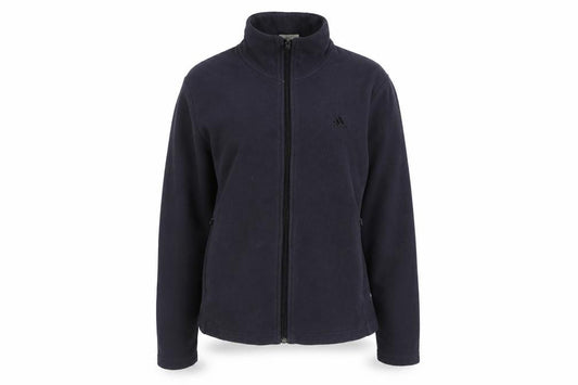 Womens UK M Regular adidas Black Full Zip Sweatshirt