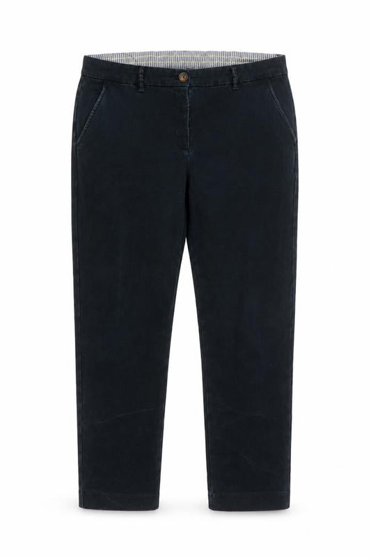 Front view of White Stuff women’s black trousers, size UK 16