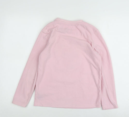 Disney Girls Pink Pyjama Top, Lilo & Stitch, 10-11 Years