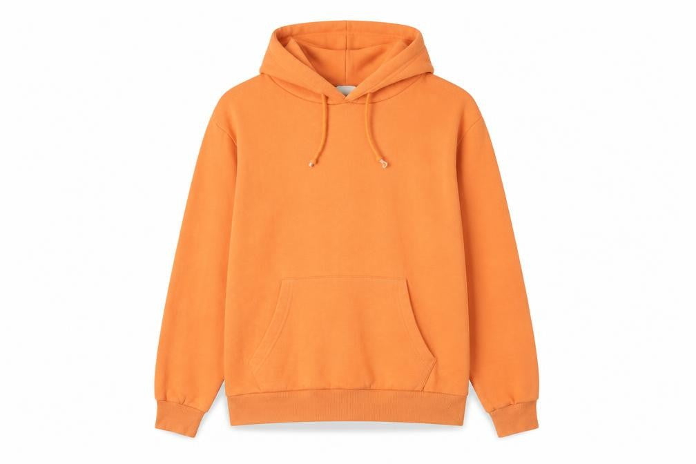 Light Womens & Shade Orange Pullover Hoodie L Comfortable