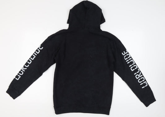 PrettyLittleThing Women's Black XS Graphic Hoodie