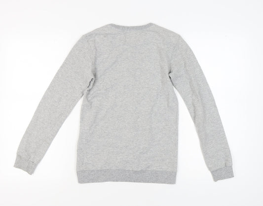 River Island Girls Grey Graphic Print Sweatshirt 11-12 Years
