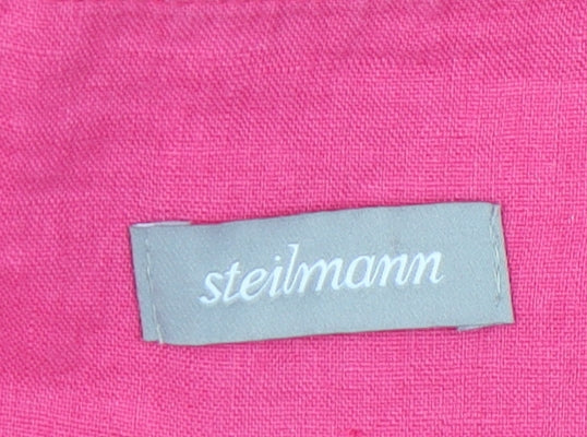Steilmann Women's Pink Linen Skirt Size 10