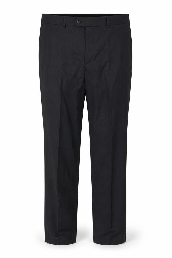 Front view of ESPRIT Men's Black Dress Pants, size 34, Wool