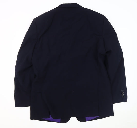 Skopes Men's Blue Blazer 44R Classic Formal Style