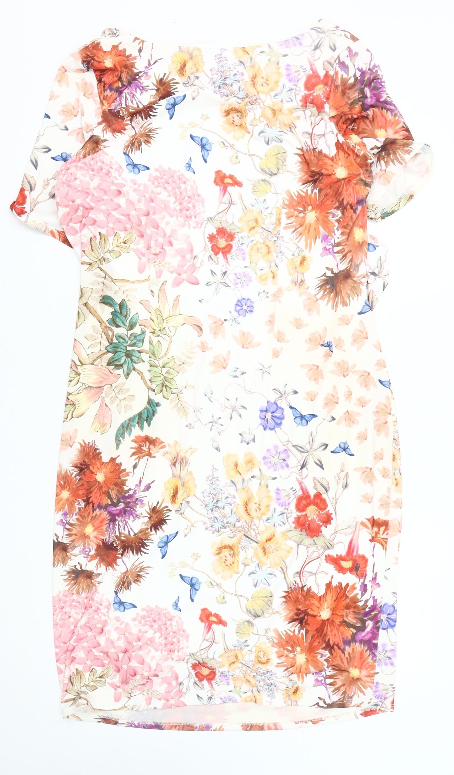 Marks and Spencer Women's Multicoloured Floral Dress