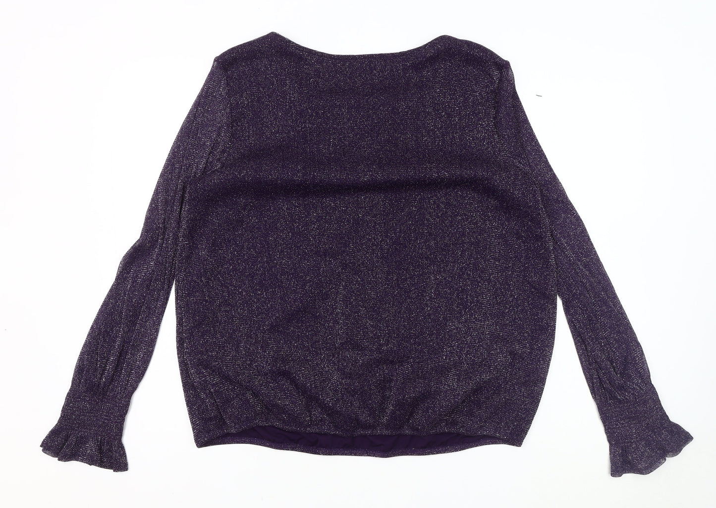 Dorothy Perkins Women's Purple Long Sleeve Top
