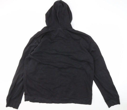 Umbro Men's 2XL Black Pullover Hoodie with Logo