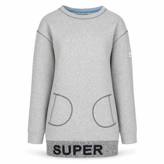 Mens UK S Regular Superdry Grey Pullover Sweatshirt