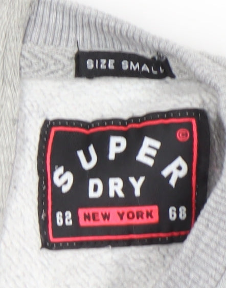 Superdry Women's Grey Sweatshirt Dress S