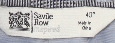 Marks and Spencer Men's Grey Check Blazer, 40