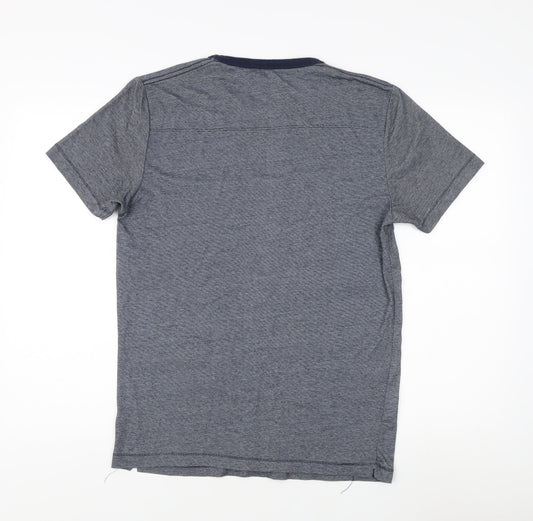 French Connection Men's Blue Crew Neck T-Shirt L