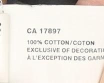 GAP Women's Grey Embroidered Blouse M