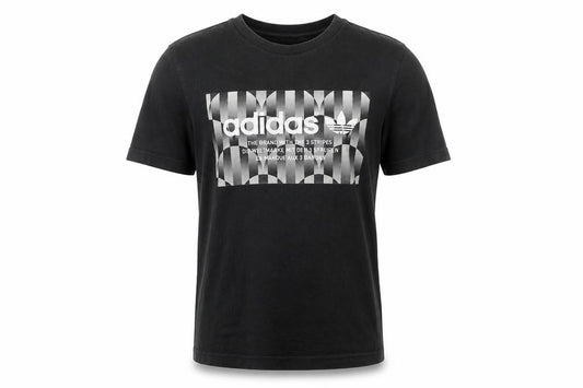 Mens UK Size S adidas Black  Cotton T-Shirt