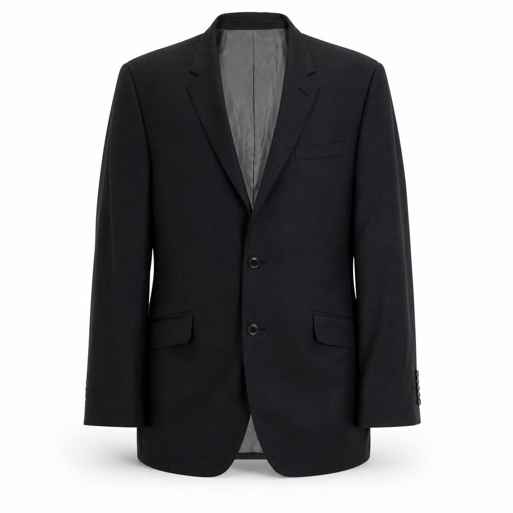 Mens 38 Chest Regular T.M.Lewin Grey Two-Button Blazer
