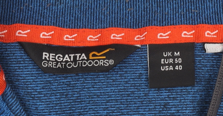 Regatta Men's Blue 1/4 Zip Sweatshirt M