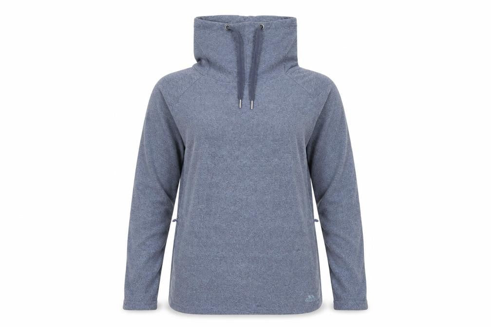 Womens UK 10 Regular Trespass Blue Pullover Hoodie