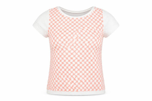Womens UK Size 8 FatFace White Cotton T-Shirt