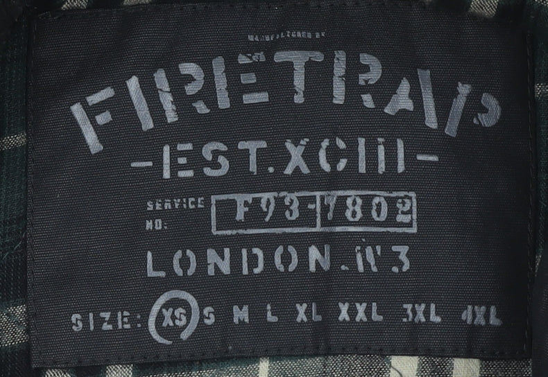 Firetrap Men's Black XS Basic Jacket Casual