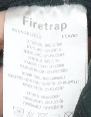 Firetrap Men's Black XS Basic Jacket Casual