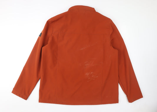 TOG24 Men's Orange 2XL Mid-Length Zip Jacket